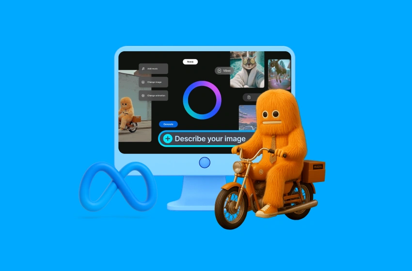 Screens showing ChatGPT Pulse briefs, Meta Vibes video creation, and Google Ads dashboards representing digital marketing updates.